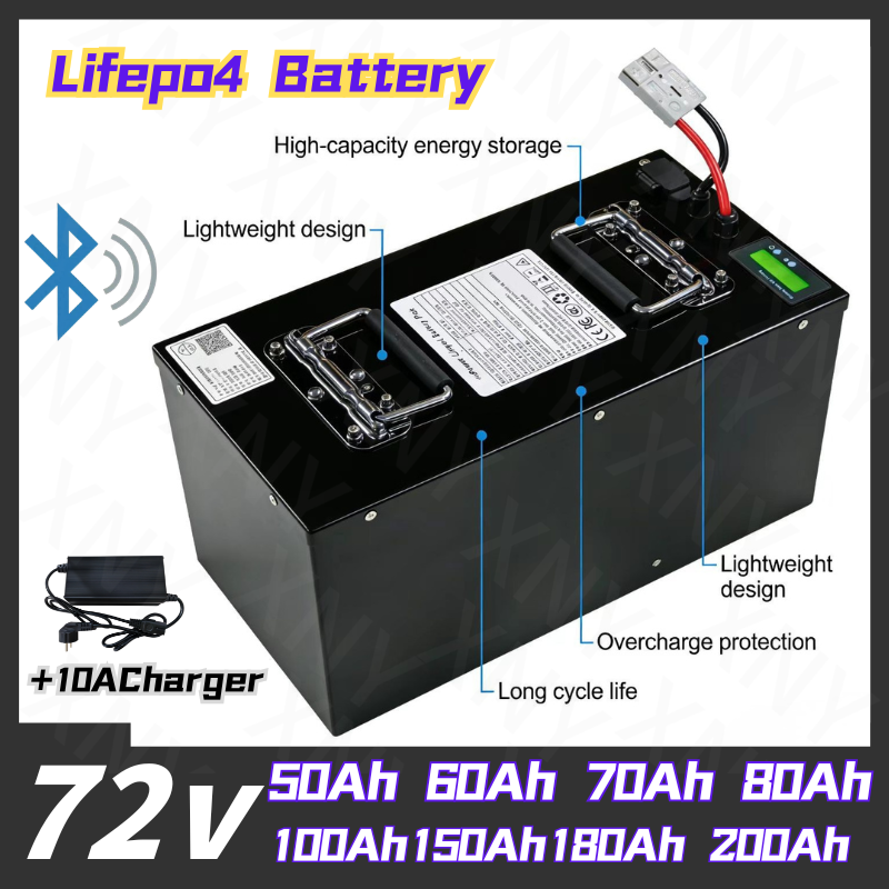 XNY-72V Lithium Battery LifePo - 72V 60Ah Lifepo4 Battery Pack 评论和价格